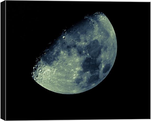 Blue Moon Canvas Print by Duncan Loraine