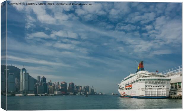 Star Cruises Canvas Print by Stuart C Clarke