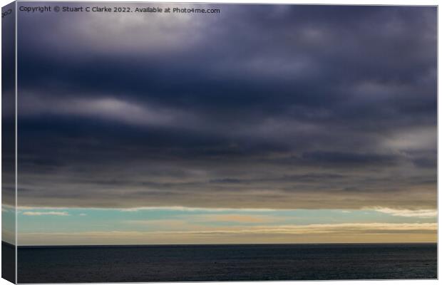 Moody Selsey Canvas Print by Stuart C Clarke