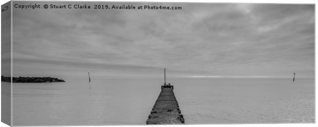 The Horizon Canvas Print by Stuart C Clarke