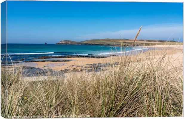Summertime Constantine Bay Canvas Print by Kate Whiston