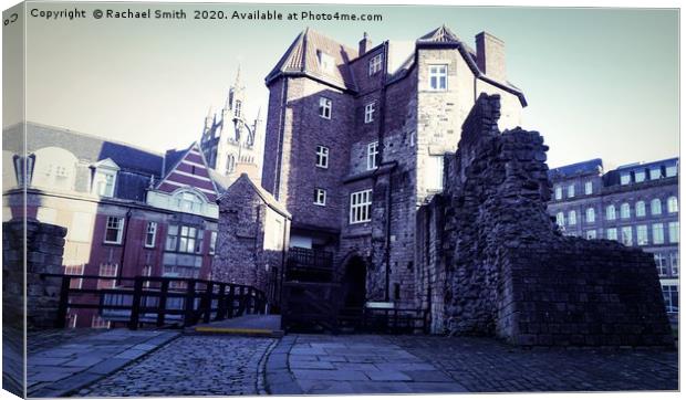 Beautiful castle in Newcastle Canvas Print by Rachael Smith