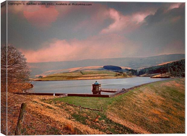 Walks in Hayfield, Derbyshire  Canvas Print by Rachael Smith