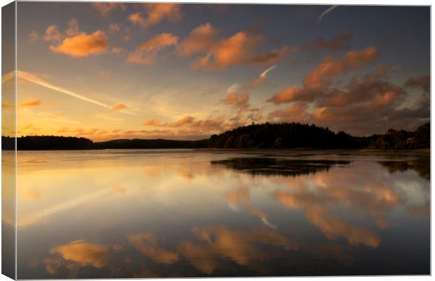 Beautiful evening near Lur Canvas Print by John Stuij