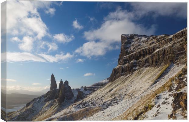 The Old Man of the Storr Canvas Print by Robert McCristall