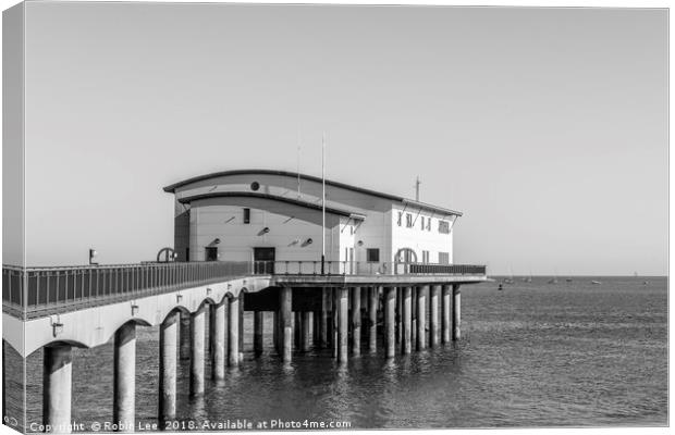 RNLI Barrow Lifeboat Station Canvas Print by Robin Lee