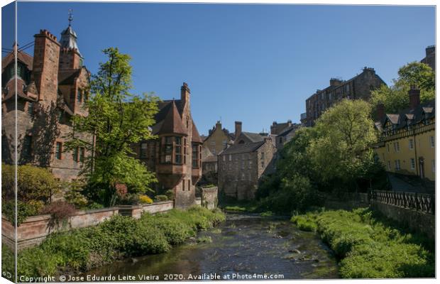 Dean Village Canvas Print by Eduardo Vieira