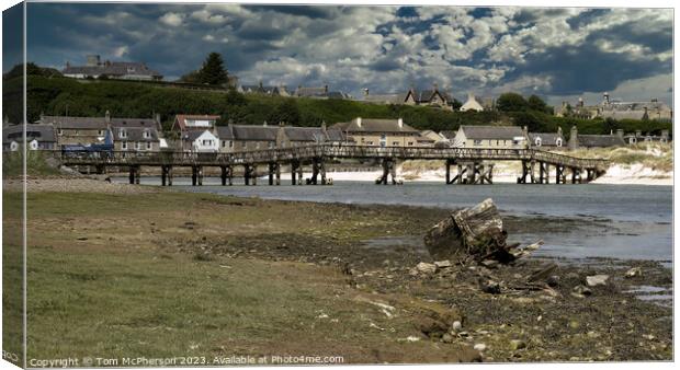 Decayed beauty at Lossiemouth Canvas Print by Tom McPherson
