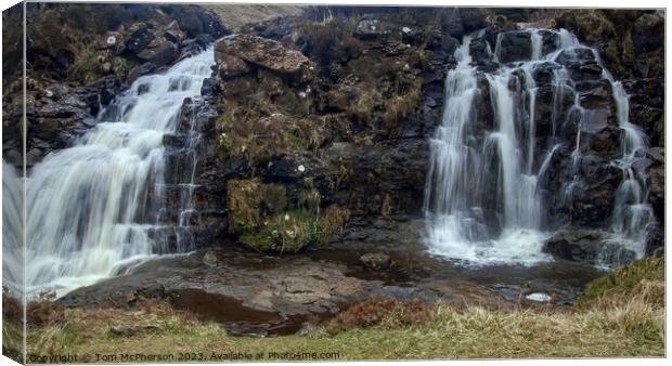 Enchanting Fairy Pools of Glenbrittle Canvas Print by Tom McPherson