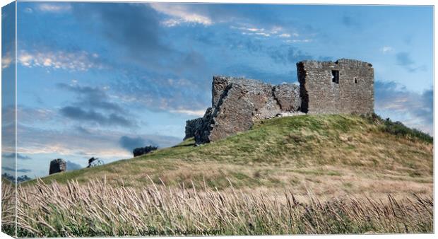 Enchanting Echoes of Duffus Castle, Moray Canvas Print by Tom McPherson