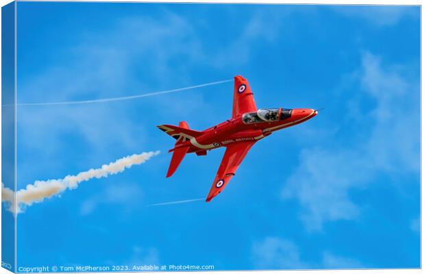  Red Arrow Canvas Print by Tom McPherson