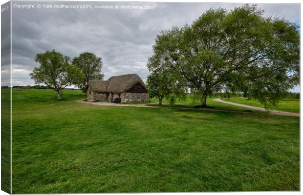 Culloden Cottage Canvas Print by Tom McPherson