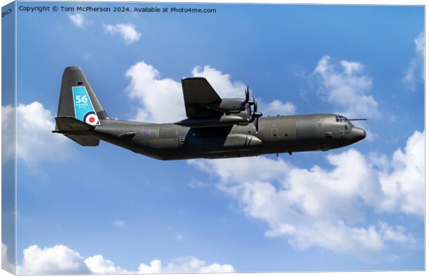 C-130J Hercules Canvas Print by Tom McPherson