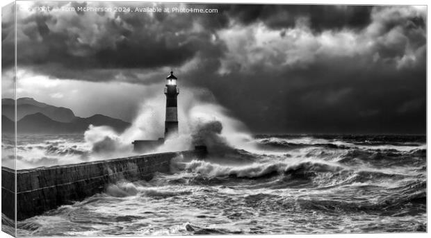 The Storm Canvas Print by Tom McPherson
