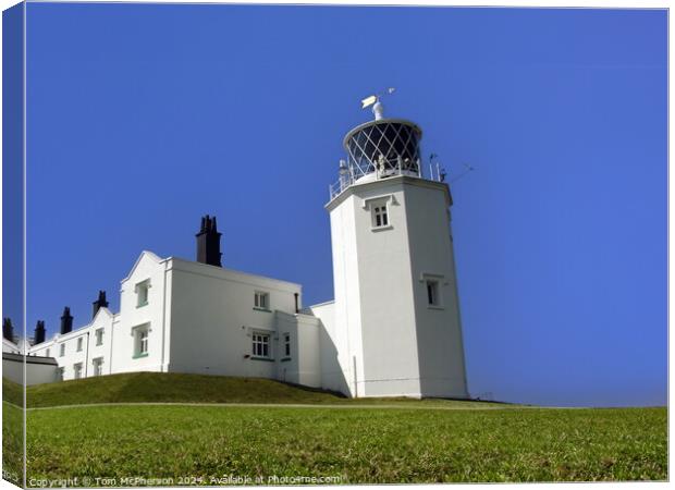 The Lizard Lighthouse Canvas Print by Tom McPherson