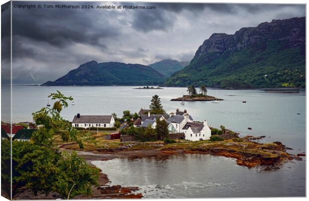 Plockton  Canvas Print by Tom McPherson