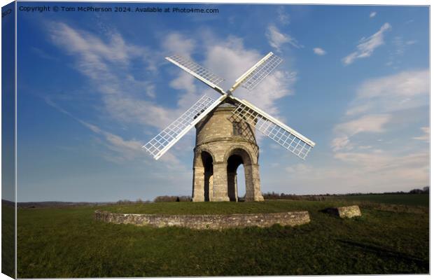 Chesterton Windmill in Warwickshire Canvas Print by Tom McPherson