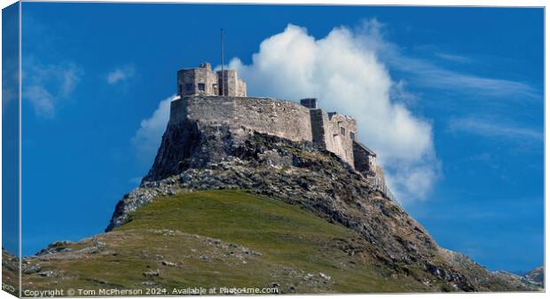 Lindisfarne Castle Canvas Print by Tom McPherson