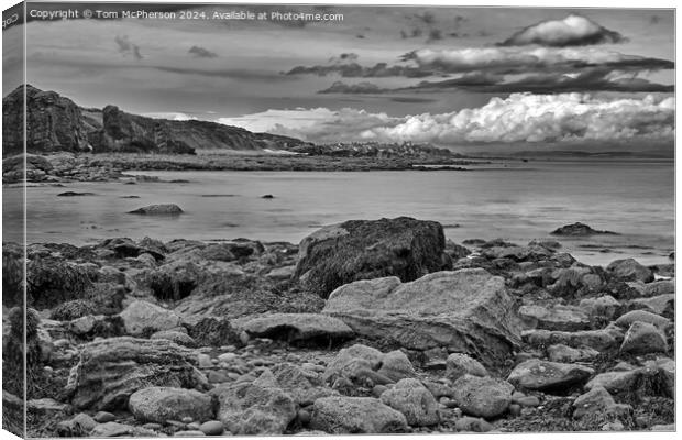 The Moray Coast at Burghead Canvas Print by Tom McPherson