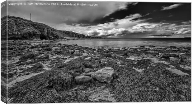 The Moray Coast at Burghead Canvas Print by Tom McPherson