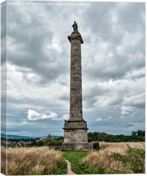 The Duke of Gordon's Monument Canvas Print by Tom McPherson