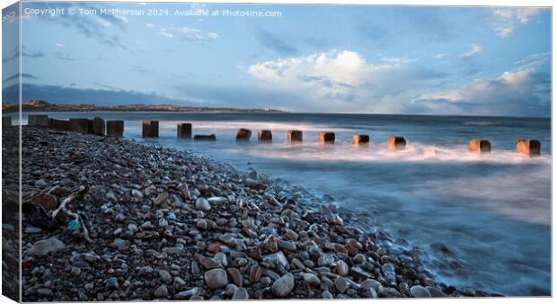 Lossiemouth Seascape Canvas Print by Tom McPherson