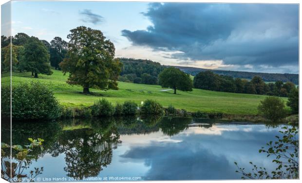 Derwent Reflections Canvas Print by Lisa Hands