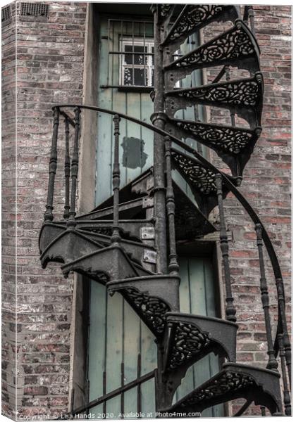 The Staircase Canvas Print by Lisa Hands
