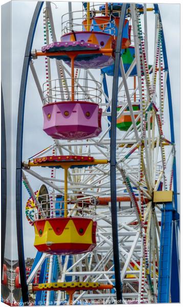 The Ferris Wheel Canvas Print by Lisa Hands