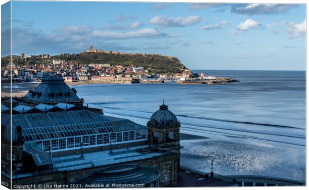 Scarborough Spa 2 Canvas Print by Lisa Hands