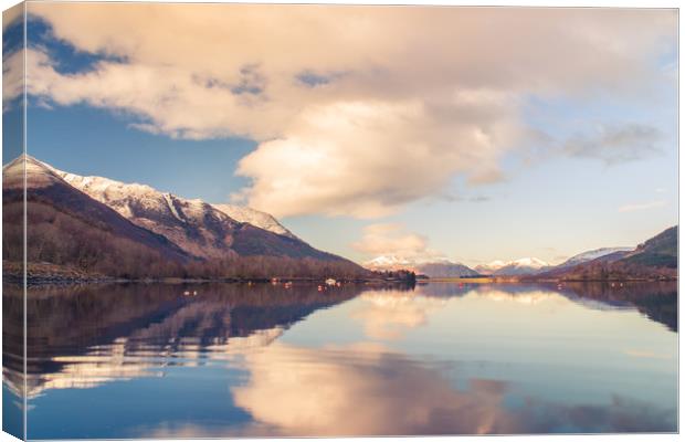 Loch Leven Canvas Print by Billy Coupar