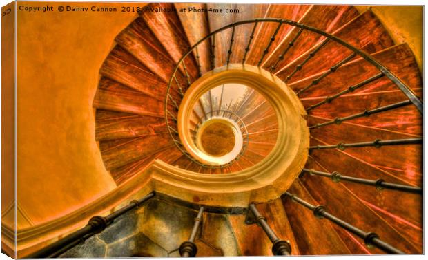 Staircase Canvas Print by Danny Cannon