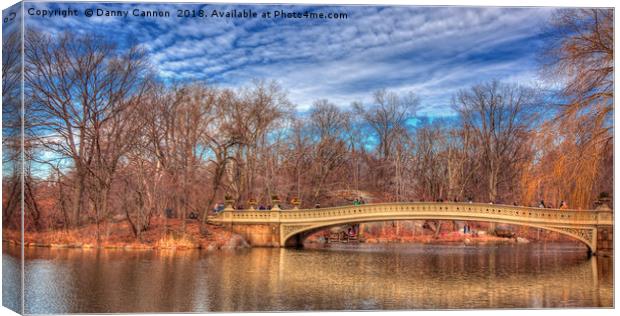 Bow bridge Canvas Print by Danny Cannon