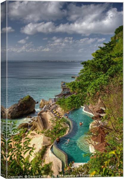 Beach Resort Canvas Print by Danny Cannon