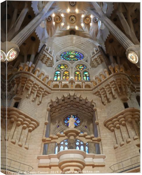 Sagrada Familia Canvas Print by Danny Cannon