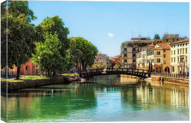 Treviso, city of water #5 Canvas Print by Claudio Lepri
