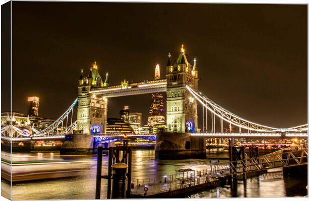 Tower Bridge Canvas Print by robin whitehead