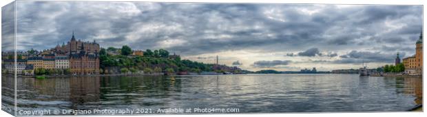 Stockholm Panorama Canvas Print by DiFigiano Photography