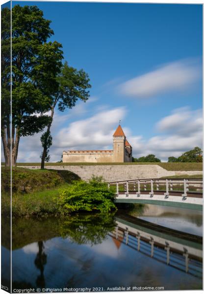 Kuressaare Castle Canvas Print by DiFigiano Photography