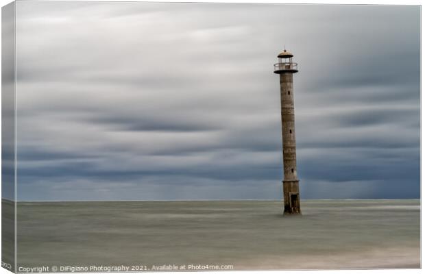 Kiipsaare Lighthouse Canvas Print by DiFigiano Photography