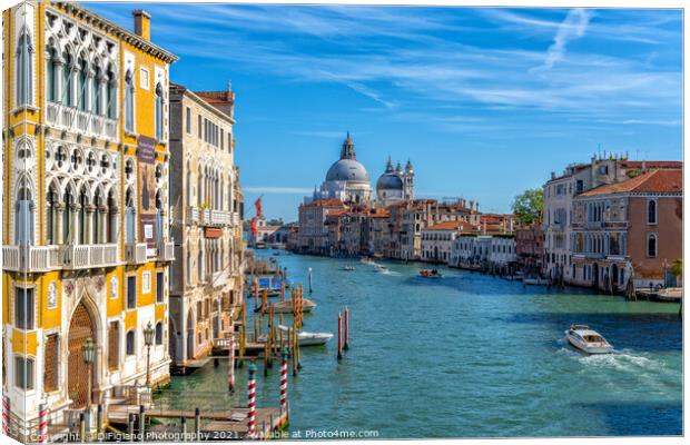 Canale Grande Canvas Print by DiFigiano Photography