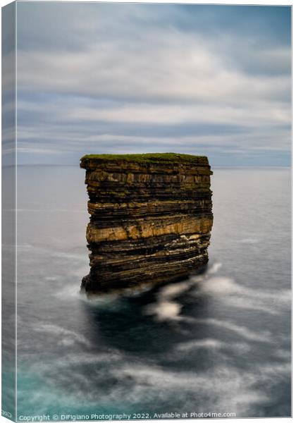 Downpatrick Head Canvas Print by DiFigiano Photography