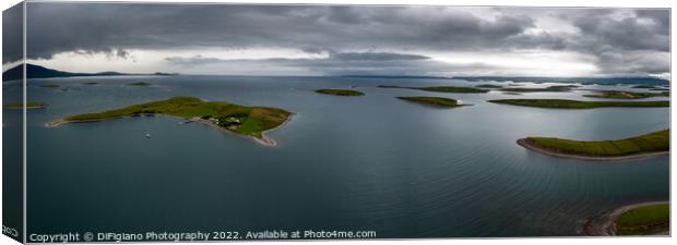 Clew Bay Canvas Print by DiFigiano Photography