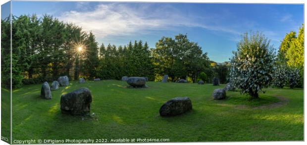 Kenmare Stone Circle Canvas Print by DiFigiano Photography