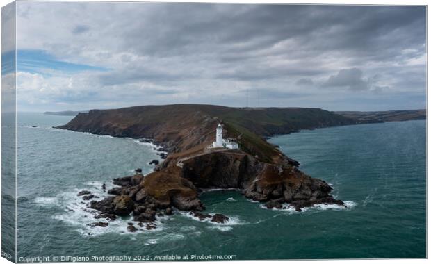Start Point Lighthouse Canvas Print by DiFigiano Photography