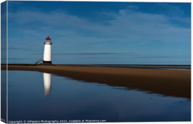 Point of Ayr Lighthouse Canvas Print by DiFigiano Photography