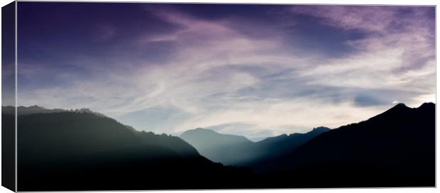 Tamina Valley Canvas Print by DiFigiano Photography