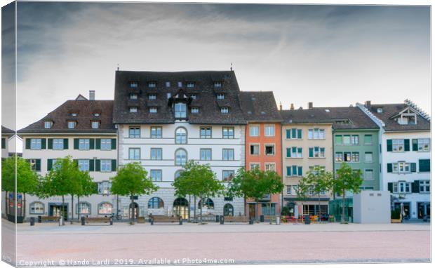 Herrenackerplatz Canvas Print by DiFigiano Photography