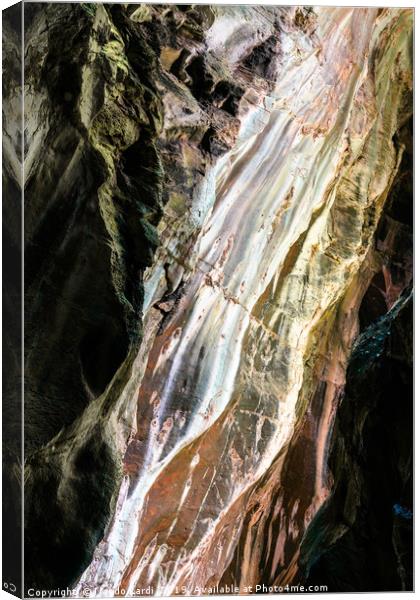 Tamina Gorge 2 Canvas Print by DiFigiano Photography