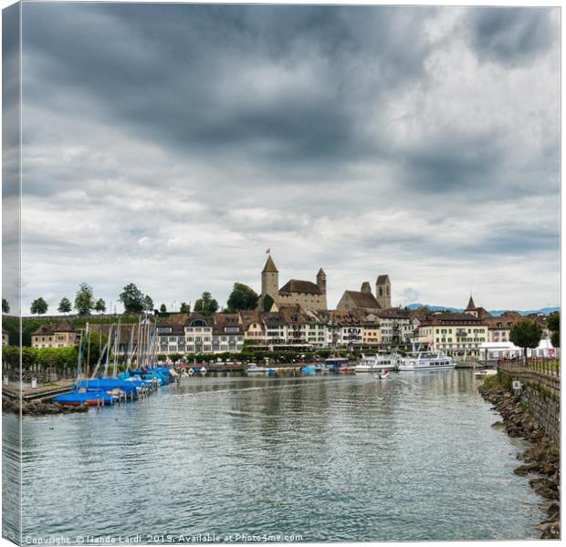 Rapperswil Castle Canvas Print by DiFigiano Photography